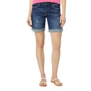 New! Kut from the Kloth Catherine Boyfriend Jean Shorts